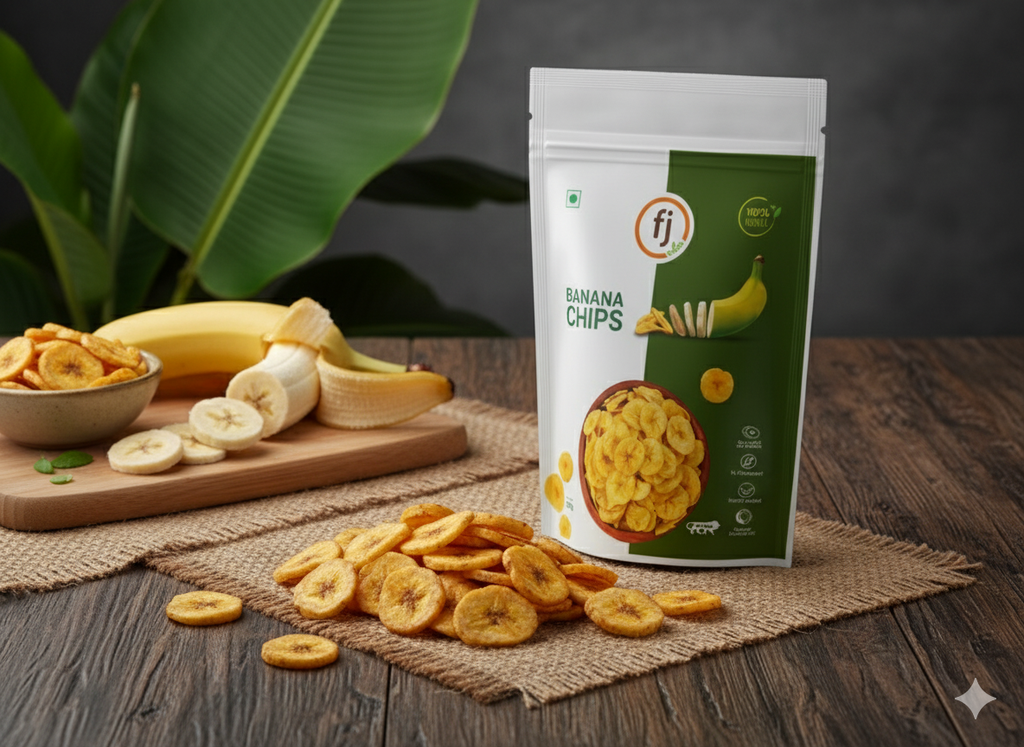 Classic banana chips